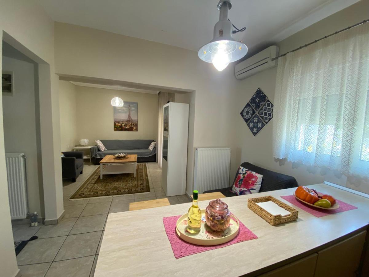 Cozy And Quiet Mini City Apartment Tríkala Eksteriør billede